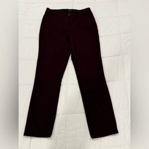 Women's Burgundy Pants